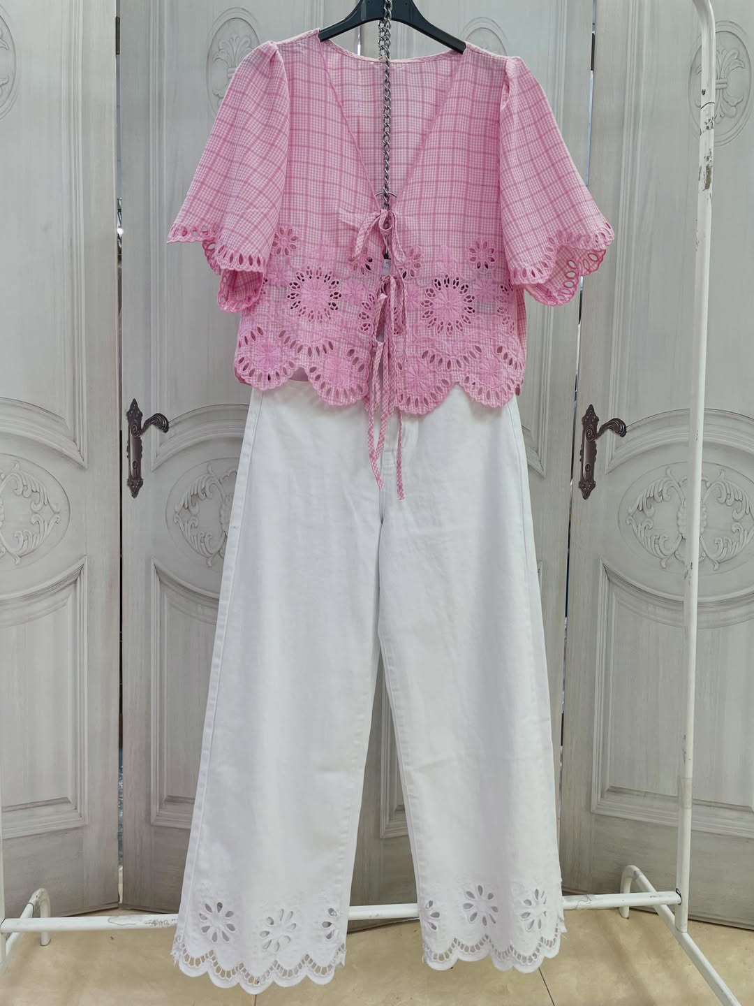 Conjunto Rosa Capri