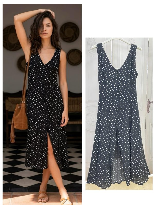 Vestido Lunares Noir